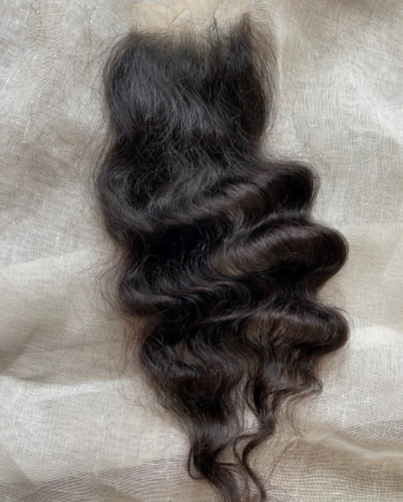 RAW INDIAN CURLY 5X5 HD CLOSURE